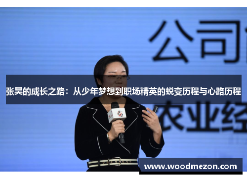 张昊的成长之路：从少年梦想到职场精英的蜕变历程与心路历程